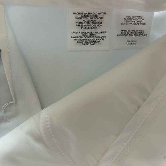 CAPRIS Jones, New York new with tags white stretch - Picture 2 of 13